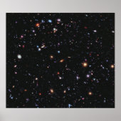 Hubble eXtreme Deep Field Poster (Vorne)