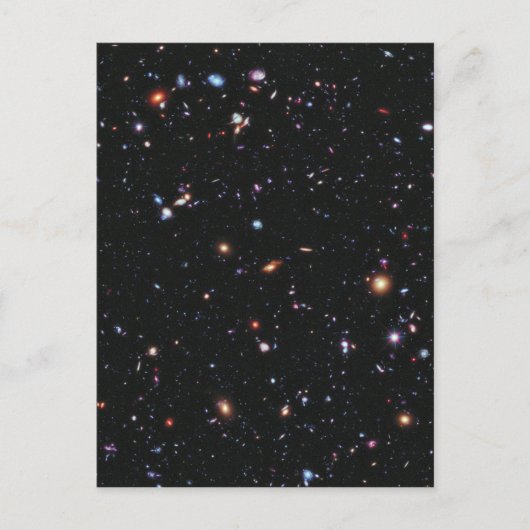 Hubble eXtreme Deep Field Postkarte (Vorderseite)