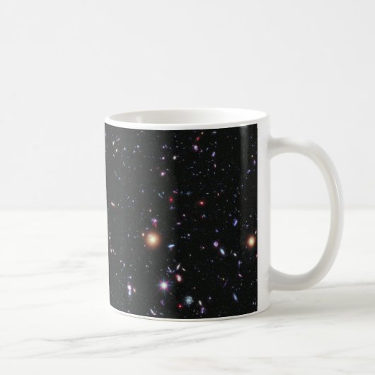 Hubble extremes tiefes Feld Kaffeetasse (Rechts)