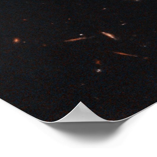 Hubble findet reife Galaxy Masquerading als Kleink Poster (Ecke)