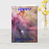 Hubble Foto: Der Krabben-Nebelfleck. Karte (Gelbe Blume)