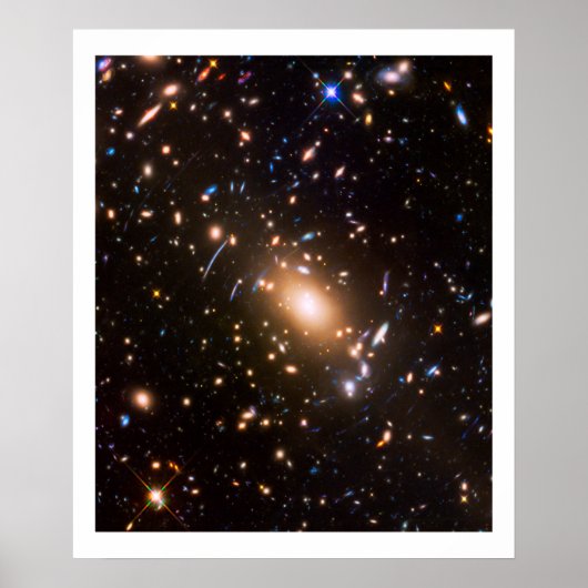 Hubble-Frontier-Felder Poster (Vorne)