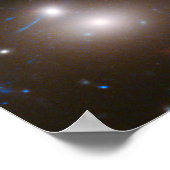 Hubble Frontier Field Abell 2744 Poster (Ecke)