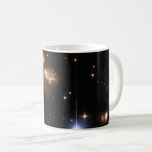 Hubble-Galaxie IRAS 21101 Kaffeetasse (VorderseiteRechts)