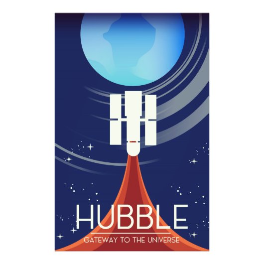 Hubble-Gateway zum Universum Fotodruck (Vorne)