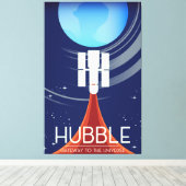Hubble-Gateway zum Universum Leinwanddruck (Insitu (Holzboden))