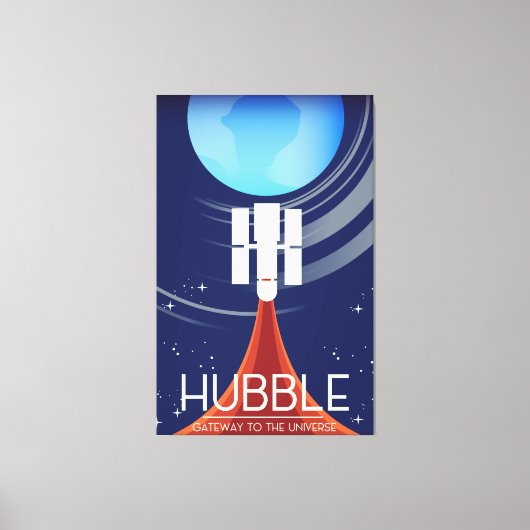 Hubble-Gateway zum Universum Leinwanddruck (Vorderseite)