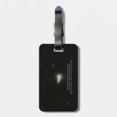 Hubble-Gepäcktag Gepäckanhänger (Rückseite vertikal)