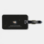 Hubble-Gepäcktag Gepäckanhänger (Rückseite horizontal)