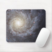 Hubble "großartiges Entwurf Raum Spiralarms M74" Mousepad (Mit Mouse)