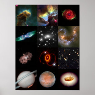Hubble Hits - Best of Hubble Poster