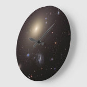 Hubble Illuminates Cluster of Diverse Galaxies Große Wanduhr (Winkel)