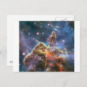 Hubble Image Deep Space Nebel Postkarte (Vorne/Hinten)