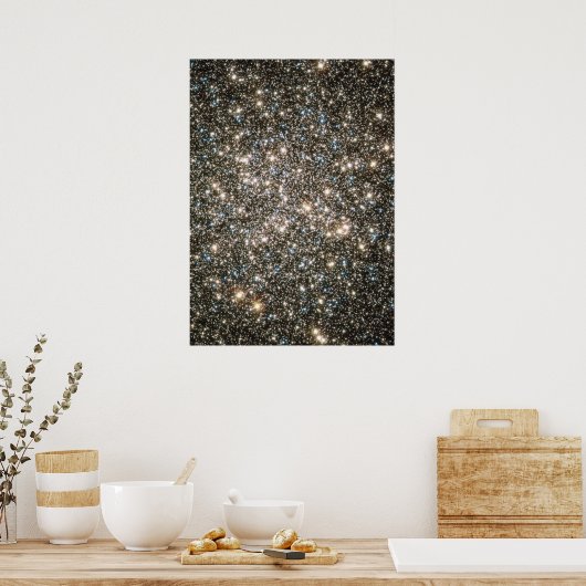 Hubble-Image des M13-Nukleus Poster (Küche)