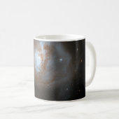 Hubble-Interagierende Galaxie NGC 3256 Kaffeetasse (VorderseiteRechts)