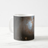 Hubble-Interagierende Galaxie NGC 3256 Kaffeetasse (Vorderseite Links)