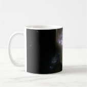 Hubble-Interagierende Galaxie NGC 3690 Kaffeetasse (Links)