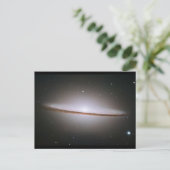 Hubble mosaic of the majestic Sombrero Galaxy Postkarte (Stehend Vorderseite)