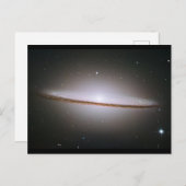 Hubble mosaic of the majestic Sombrero Galaxy Postkarte (Vorne/Hinten)