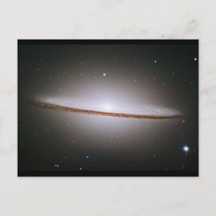 Hubble mosaic of the majestic Sombrero Galaxy Postkarte