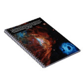 Hubble Nebula Scientist Quotation Notebook Notizblock (Rechte Seite)