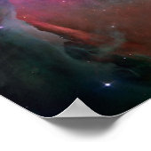Hubble / Orion-Nebel Poster (Ecke)