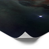 Hubble Panoramasicht auf den Orionnebel Poster (Ecke)
