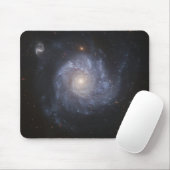 Hubble reißt Bilder einer Pinwheel-Förmigen Mousepad (Mit Mouse)
