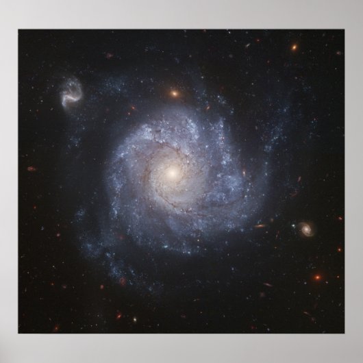 Hubble schnappt Bilder einer Pinwheel-förmigen Gal Poster (Vorne)
