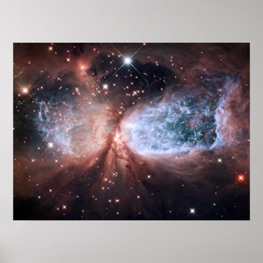 Hubble-Schneengel Poster (Vorne)
