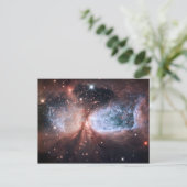 Hubble-Schneengel Postkarte (Stehend Vorderseite)
