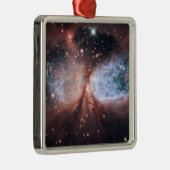 Hubble Snow Angel Ornament Aus Metall (Rechts)