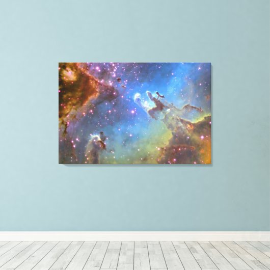 HUBBLE TELESCOPE "Adlernebel" auf LEINWAND (Insitu (Holzboden))