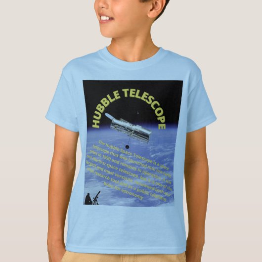 Hubble Telescope T-Shirt (Vorderseite)