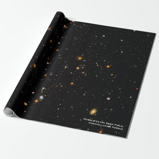 Hubble Telescope Ultra Deep Field Galaxies Foto Geschenkpapier (Ungerollt)