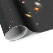 Hubble Telescope Ultra Deep Field Galaxies Foto Geschenkpapier (Rolleneckpunkt)