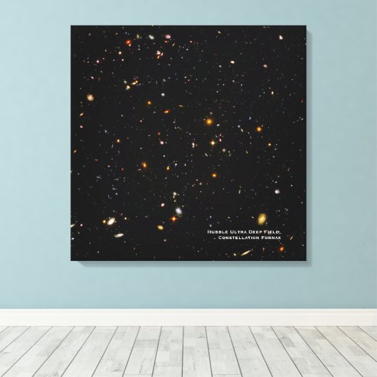 Hubble Telescope Ultra Deep Field Galaxies Foto Leinwanddruck (Insitu (Holzboden))