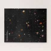Hubble Telescope Ultra Deep Field Galaxies Foto Puzzle (Horizontal)