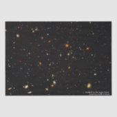 Hubble Telescope Ultra Deep Field Galaxies Foto Seidenpapier (Vorderseite)