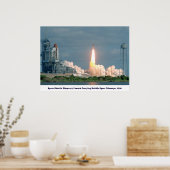 Hubble-Teleskop 1990 zur Erkennung Poster (Küche)