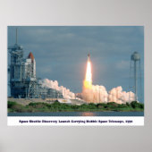 Hubble-Teleskop 1990 zur Erkennung Poster (Vorne)