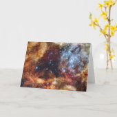 Hubble-Teleskop-Bild Karte (Gelbe Blume)