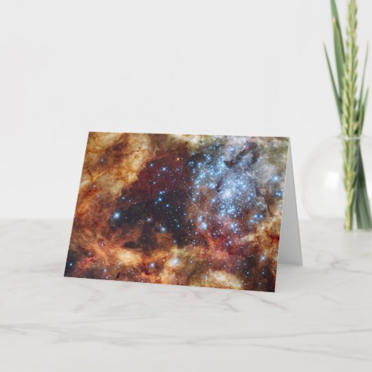 Hubble-Teleskop-Bild Karte (Vorderseite)