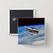 Hubble-Teleskop Button (Vorne & Hinten)