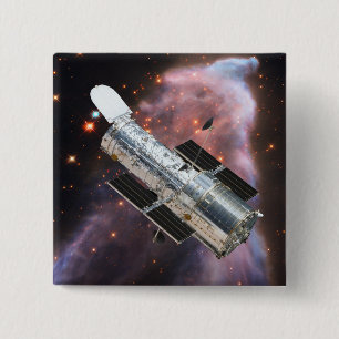 Hubble-Teleskop Button