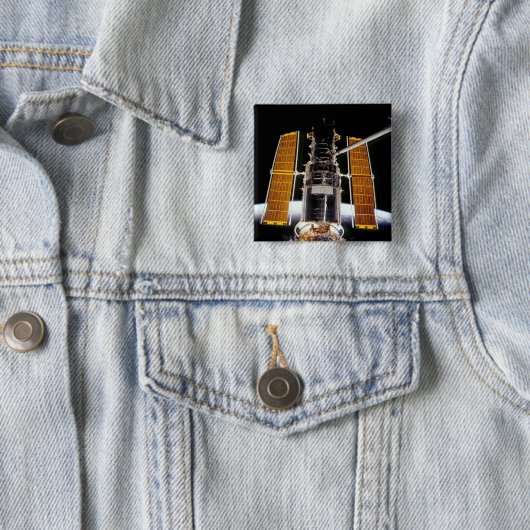 Hubble-Teleskop Button (Beispiel)