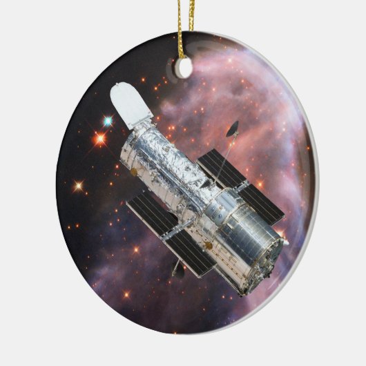 Hubble-Teleskop Keramik Ornament (Links)