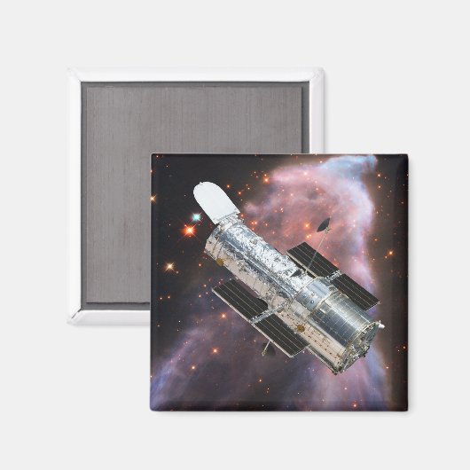 Hubble-Teleskop Magnet (Vorderseite/Rückseite)
