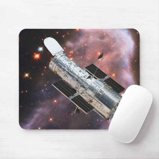 Hubble-Teleskop Mousepad (Mit Mouse)