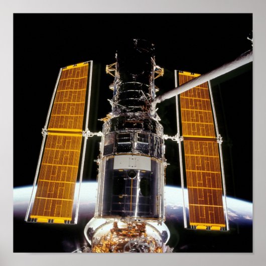 Hubble-Teleskop Poster (Vorne)